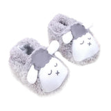 Maxbell Coral Fleece BabyToddler Shoes Soft Sole with Sheep Pattern Gray 13