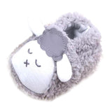 Maxbell Coral Fleece BabyToddler Shoes Soft Sole with Sheep Pattern Gray 13
