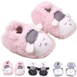 Maxbell Coral Fleece BabyToddler Shoes Soft Sole with Sheep Pattern Gray 13