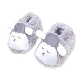 Maxbell Coral Fleece BabyToddler Shoes Soft Sole with Sheep Pattern Gray 13