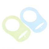 Maxbell 10pcs Silicone Button Ring Dummy Pacifier Holder Clip Adapter Multi