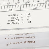 Maxbell Plastic 30cm Multi-Purpose Drawing Rolling Parallel Ruler