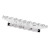 Maxbell Plastic 30cm Multi-Purpose Drawing Rolling Parallel Ruler