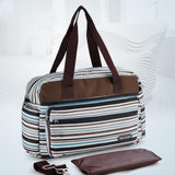 Maxbell Waterproof Wearable Mummy Diaper Bag with Changing Pad Blue