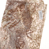 Maxbell Newborn Baby Soft Silk No-Stretch Lace Trim Wraps Photography Props Coffee