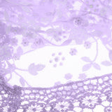 Maxbell Newborn Baby Mulberry Silk No-Stretch Lace Wraps Photography Props Purple