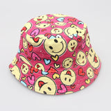 Kids Girls Boys Bucket Hat Beach Sun Summer Outdoor Cap #3