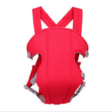 Maxbell Baby Infant Carrier Backpack Mom Front Carrying Bag V-Shape Straps Bag Baby Travel Accessories Red