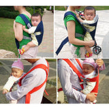 Maxbell Baby Infant Carrier Backpack Mom Front Carrying Bag V-Shape Straps Bag Baby Travel Accessories Red