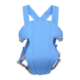 Maxbell Baby Infant Carrier Backpack Mom Front Carrying Bag V-Shape Straps Bag Baby Travel Accessories Sky Blue