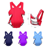 Maxbell Baby Infant Carrier Backpack Mom Front Carrying Bag V-Shape Straps Bag Baby Travel Accessories Dark Blue