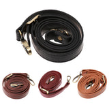 Maxbell Bag Strap Crossbody Replacement Shoulder Bag Handle Purse Coffee+Black