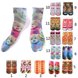 Fashion Unisex Socks 3D Full Print Low Ankle Polyeater Socks French Fries