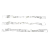 3pcs Non-Slip Bra Straps Clips Rope Back Strap Holder for Women Transparent