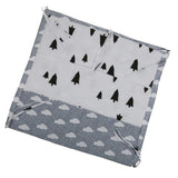 Maxbell Baby Bed Bedside Pocket Storage Nursery Diaper Hanging Bag Organizer Gray