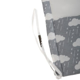 Maxbell Baby Bed Bedside Pocket Storage Nursery Diaper Hanging Bag Organizer Gray