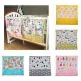 Maxbell Baby Bed Bedside Pocket Storage Nursery Diaper Hanging Bag Organizer Gray