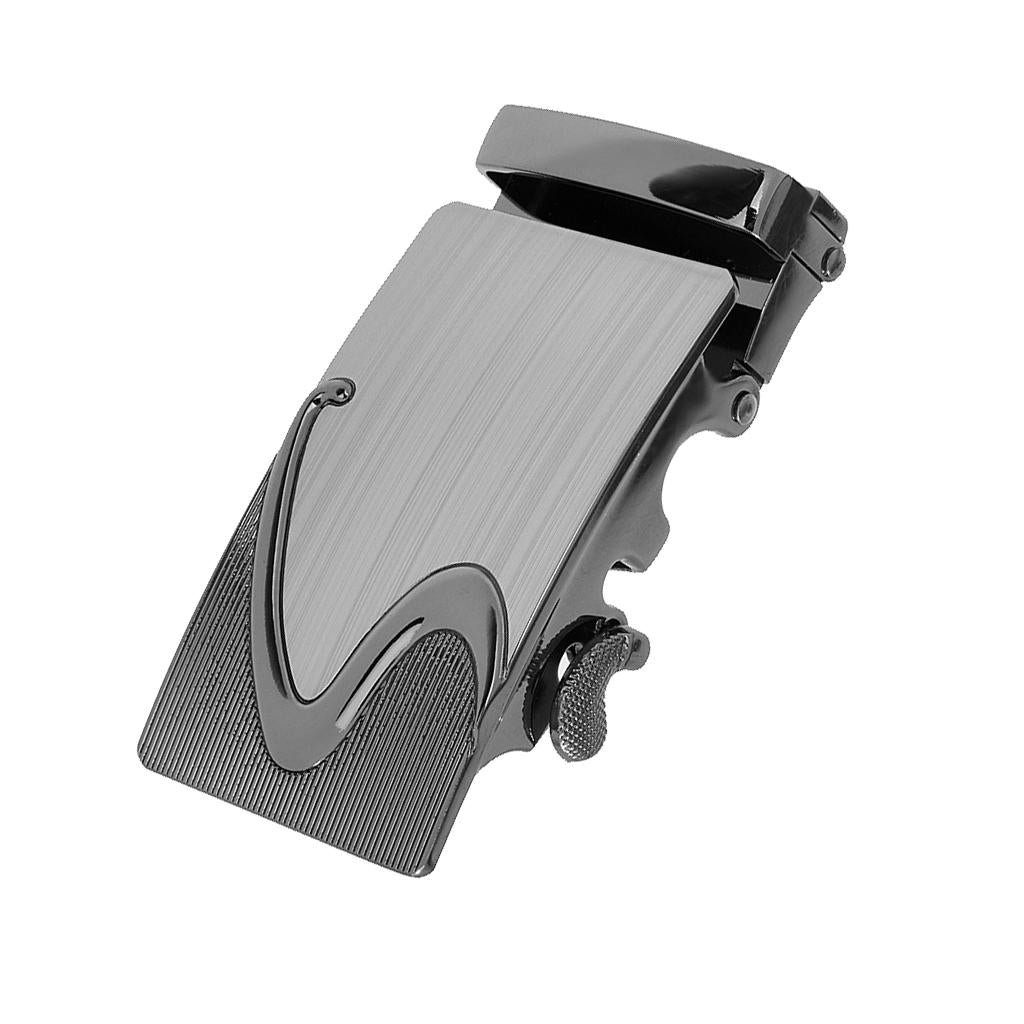 Men Fashion Automatic Ratchet Belt Buckle for Leather Belt #9