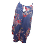 Women Strappy Sleeveless Floral Print Summer Tank Tops Casual Shirts M