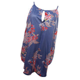 Women Strappy Sleeveless Floral Print Summer Tank Tops Casual Shirts XL