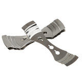 Maxbell 10x Metal Candle Wick Holder Candle Centering Device for Candle Making