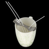 Maxbell 10x Metal Candle Wick Holder Candle Centering Device for Candle Making