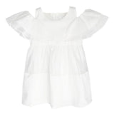 Toddler Kids Baby Girls Ruffles Off Shoulder Dress Skirt 100cm