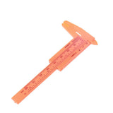 Maxbell 80mm Mini Plastic Sliding Vernier Caliper Gauge Measure Tool Ruler