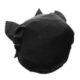 Phenovo Pure Silk Sleeping Cap Night Head Cover Bonnet Beanie Hat Black