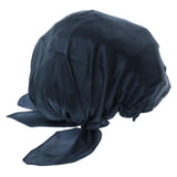 Phenovo Pure Silk Sleeping Cap Night Head Cover Bonnet Beanie Hat Navy