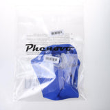 Phenovo Lace Silk Sleeping Cap Night Head Cover Bonnet Beanie Hat Royal Blue