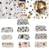 Maxbell Cotton Muslin Receiving Blanket Swaddle Bedding Cover for Baby Panda Pattern