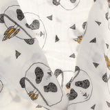 Maxbell Cotton Muslin Receiving Blanket Swaddle Bedding Cover for Baby Panda Pattern