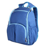 Maxbell Multifunctional Travel Diaper Backpack Bag Waterproof Mummy Bag Blue Striped