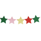 Maxbell EVA Bling Birthday Party Décor Hanging Banner Multi-Color Stars