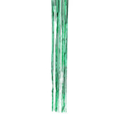 Maxbell 10pcs Green 1 Meter Metallic Foil Curtains for Wedding Party