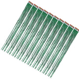 Maxbell 10pcs Green 1 Meter Metallic Foil Curtains for Wedding Party
