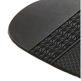 Maxbell Pair Rubber Half Shoe Soles Anti Slip DIY Shoe Repair Black Thickness 2mm