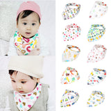 Maxbell Baby Bibs Saliva Towel Toddler Bandana Triangle Scarf Colorful Love Heart