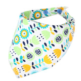 Maxbell Baby Bibs Saliva Towel Toddler Bandana Triangle Head Scarf Sunflower