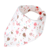 Maxbell Baby Bibs Saliva Towel Toddler Bandana Triangle Head Scarf Cute Elephant