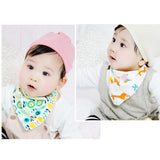 Maxbell Baby Bibs Saliva Towel Toddler Bandana Triangle Head Scarf Cartoon Airplane