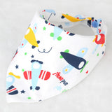 Maxbell Baby Bibs Saliva Towel Toddler Bandana Triangle Head Scarf Cartoon Airplane
