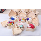 Maxbell Personalized Wood Crafts DIY Jewelry Dried Flower Wedding Gift Box Kid Toys