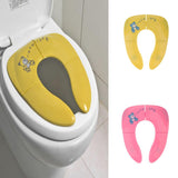 Maxbell Folding Travel Potty Seat For Baby Portable Training Toilet Toddler Yellow