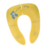Maxbell Folding Travel Potty Seat For Baby Portable Training Toilet Toddler Yellow
