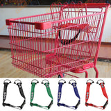 Maxbell Baby Safety Belts for Shopping Cart Stroller Wraps Strap Black