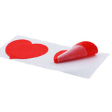 10 Pairs Heart Self Adhesive Pasties Nipple Disposable Cover Sticker Red