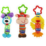 Maxbell Tinkle Baby Hanging Rattles Puppet Handbells Stroller Toys Cow