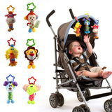 Maxbell Cute Baby Hanging Rattles Puppet Handbells Crib Stroller Toys Dog